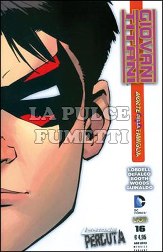 GIOVANI TITANI # 16 - VARIANT - MORTE DELLA FAMIGLIA